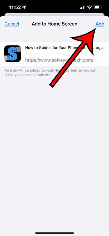 comment ajouter un lien Safari à votre écran d'accueil sur un iPhone 13