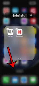 how to create a folder on iPhone