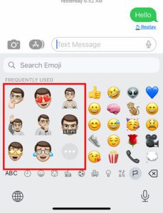 how to remove Memojis from iPhone 13