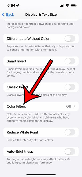 choose Color Filters