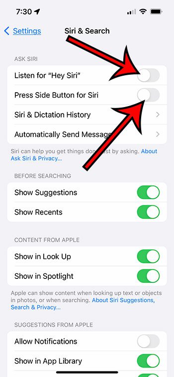 how to get Siri on iPhone 13