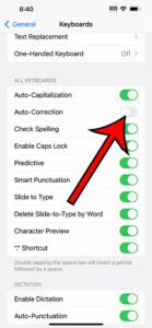 how to disable auto correct on iPhone 14