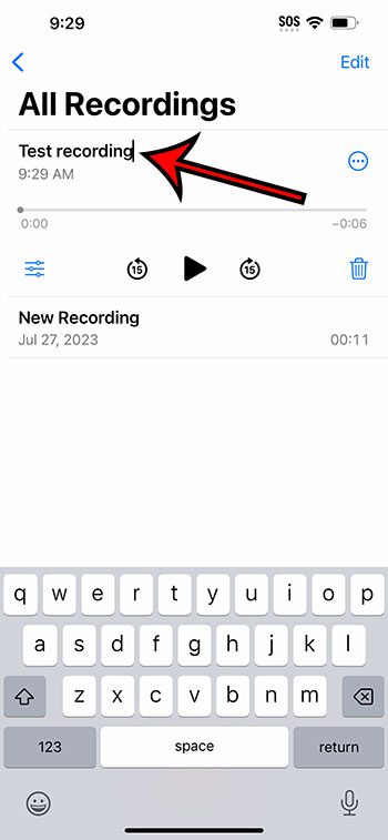 how to voice record on iPhone 14