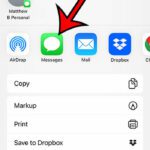how to share a note on iPhone 14
